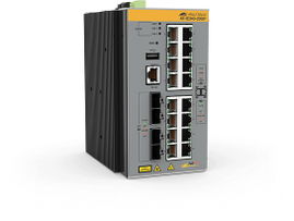 Switch Industrial Administrable Capa 3 de 16 x 10/100/1000 Mbps + 4 Puertos SFP, 240 W.