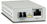 Convertidor de medios gigabit ethernet a fibra óptica, conector LC, multimodo (MMF), distancia de 220 hasta 500 m, con fuente de alimentación multi-región