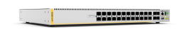 Switch Stackeable Capa 3, 24 puertos SFP Gigabit + 4 puertos SFP+ 10 G, fuente redundante