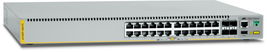 SWITCH STACKEABLE ADMIN CAPA 3 D/24 PTOS GIGABIT + 4 PTOS SFP+ 10GB + 2 HOT SWAP PSU