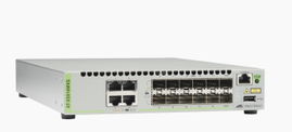 Switch Capa 3 Stackeable 10 Gigabit , 12 puertos SFP/SFP+ 10G y 4 puertos 100/1000/10G Base-T (RJ-45)