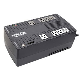 Tripp Lite AVR550U UPS No Break Interactivo de 550VA 300W - 8 Tomacorrientes NEMA 5-15R, AVR, 120V, 50Hz / 60Hz, USB, Instalación en Pared o Escritorio
