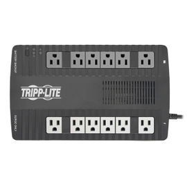 Tripp Lite UPS 750VA 450W Desktop Battery Back Up AVR 50/60Hz Compact 120V USB RJ11 - UPS - CA 120 V - 450 vatios - 750 VA - conectores de salida: 12