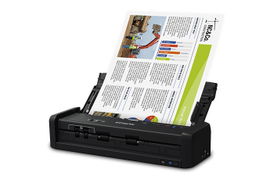 Epson WorkForce ES-300W - Escáner de documentos - Sensor de imagen de contacto (CIS) - a dos caras - Letter - 600 ppp x 600 ppp - hasta 25 ppm (mono) / hasta 25 ppm (color) - Alimentador automático de documentos (ADF) (20 hojas) - hasta 500 exploraci