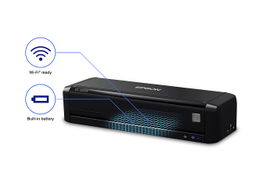 Epson WorkForce ES-300W - Escáner de documentos - Sensor de imagen de contacto (CIS) - a dos caras - Letter - 600 ppp x 600 ppp - hasta 25 ppm (mono) / hasta 25 ppm (color) - Alimentador automático de documentos (ADF) (20 hojas) - hasta 500 exploraci