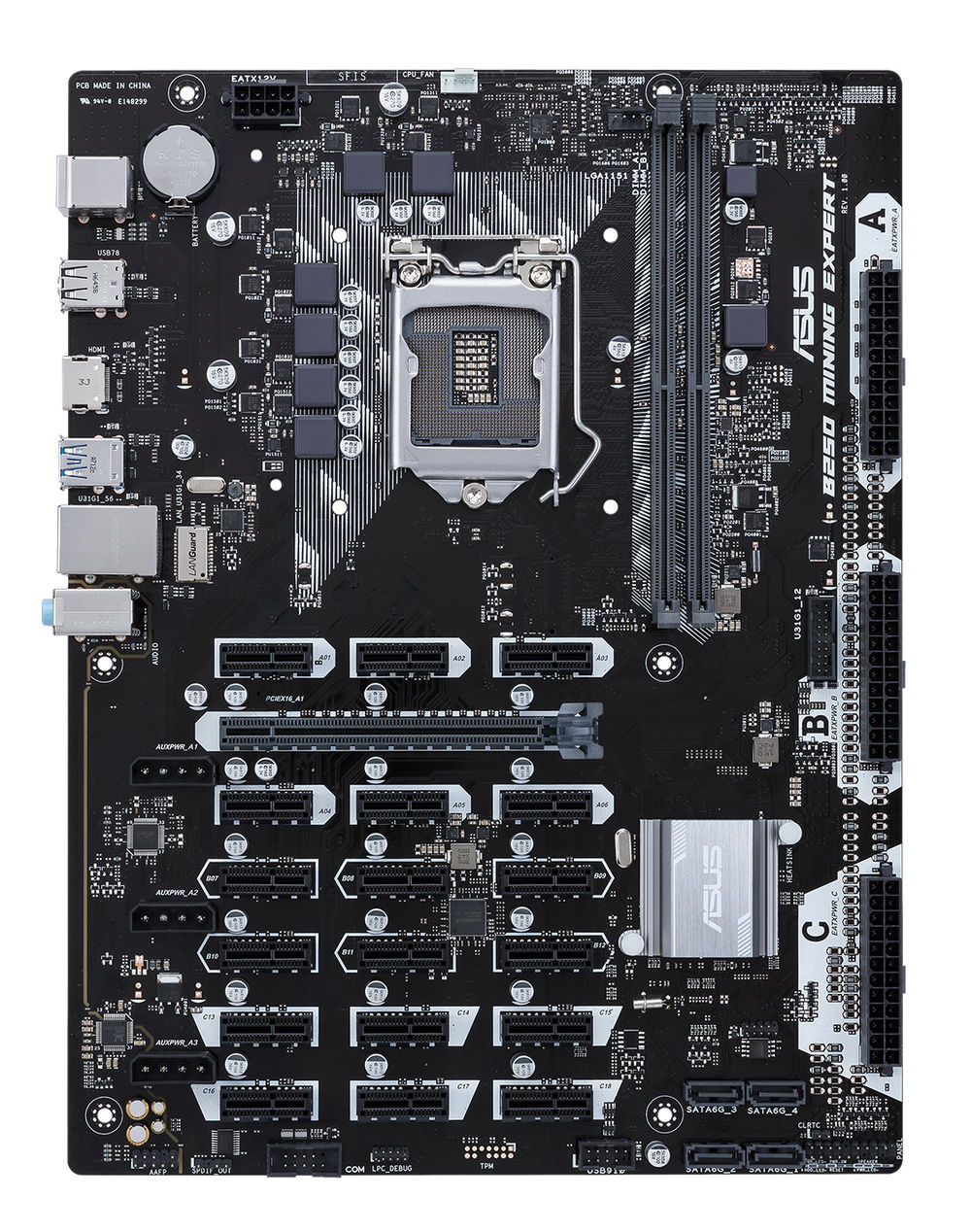 ASUS B250 MINING EXPERT Intel® B250 LGA 1151 (Zócalo H4) ATX