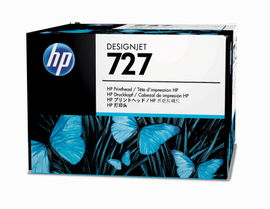 HP 727 - Negro mate, Photo Negro, cián, magenta, amarillo, gris - cabezal de impresión - para DesignJet T1500, T1530, T2500, T2530, T920, T930