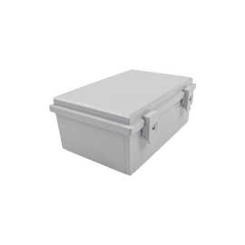 Gabinete Plástico para Exterior IP65 de 170 x 251 x 101 mm Cierre por Broche.