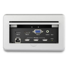 StarTech.com Caja de Conectividad de Audio y Vídeo para Mesas de Conferencia - 4K