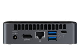 Intel NUC BOXNUC8I5BEK PC/estación de trabajo barebone UCFF Negro BGA 1528 i5-8259U 2,3 GHz