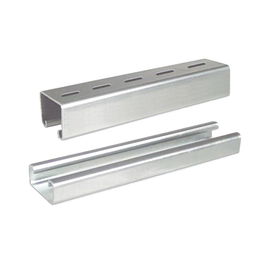 Unicanal Perforado, 4x4, 3000 mm, acabado ElectroZinc Unicanal Perforado, 4x4, 3000 mm, acabado ElectroZinc