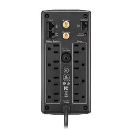 APC Back-UPS Pro BX1000M-LM60 - UPS - CA 120 V - 600 vatios - 1000 VA - USB - conectores de salida: 8 - negro