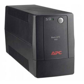 APC Back-UPS BX600L-LM - UPS - CA 120 V - 300 vatios - 600 VA - 7 Ah - USB - conectores de salida: 4 - negro