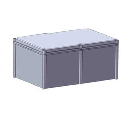 Gabinete Plástico para Exterior (IP65) de 560 X 380 x 265 mm Cierre por broche. Gabinete Plástico para Exterior (IP65) de 560 X 380 x 265 mm Cierre por broche.
