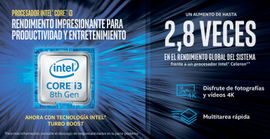 Intel Core i3-8100 procesador 3,6 GHz 6 MB Smart Cache Caja