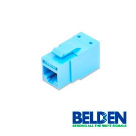 CONECTOR MODULAR JACK RJ45 CAT6 REVCONNECT BELDEN RV6MJKUTB-S1 ESTILO KEYCONNECT AZUL COMPATIBLE CON FACEPLATE AX102660,AX102655,AX102249 ESQUEMA DE CABLEADO T568A/B HERRAMIENTA COMPATIBLE RVUTT01 USO INTERIOR CALIBRE DEL CONDUCTOR 23-24 AWG CONECTOR MODULAR JACK RJ45 CAT6 REVCONNECT BELDEN RV6MJKUTB-S1 ESTILO KEYCONNECT AZUL COMPATIBLE CON FACEPLATE AX102660,AX102655,AX102249 ESQUEMA DE CABLEADO T568A/B HERRAMIENTA COMPATIBLE RVUTT01 USO INTERIOR CALIBRE DEL CONDUCTOR 23-24 AWG