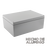 Gabinete de Aluminio para Exterior (IP66) de 390 x 280 x 158 mm con Rápida Disipación de Calor, Cierre por Tornillos con Bisagra.