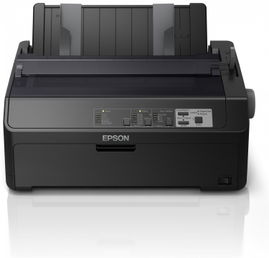 Epson FX 890II - Impresora - monocromo - matriz de puntos - Rollo (21,6 cm), 254 mm (anchura), 257 x 363 mm - 240 x 144 ppp - 9 espiga - hasta 738 caracteres/segundo - paralelo, USB 2.0