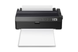Epson FX 2190II - Impresora - B/N - matriz de puntos - Rollo (21,6 cm), 406,4 mm (anchura), 420 x 364 mm - 240 x 144 ppp - 9 espiga - hasta 738 caracteres/segundo - paralelo, USB 2.0
