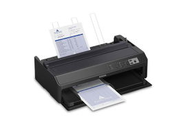 Epson FX 2190II NT - Impresora - B/N - matriz de puntos - Rollo (21,6 cm), 406,4 mm (anchura), 420 x 364 mm - 240 x 144 ppp - 9 espiga - hasta 738 caracteres/segundo - paralelo, USB 2.0, LAN, serial