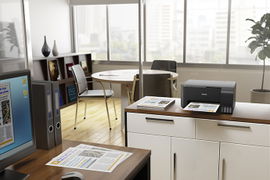 Epson L3150 - Photo printer - Printer / Copier / Scanner - Ink-jet - Color - USB / Wi-Fi - 216 x 297 mm Epson L3150 - Photo printer - Printer / Copier / Scanner - Ink-jet - Color - USB / Wi-Fi - 216 x 297 mm