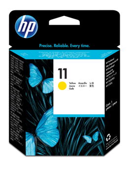 HP 11 - Amarillo - cabezal de impresión - para Business Inkjet 1000, 1100, 1200, 2300, 2800; DesignJet 110, 70; Officejet Pro K850 HP 11 - Amarillo - cabezal de impresión - para Business Inkjet 1000, 1100, 1200, 2300, 2800; DesignJet 110, 70; Officejet Pro K850