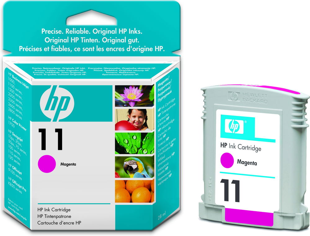 HP 11 Magenta Ink Cartridge