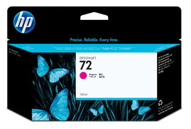HP 72 - 130 ml - magenta - original - DesignJet - cartucho de tinta - para DesignJet T1100, T1100ps, T1200, T1200ps, T1300, T610, T620, T770, T790