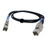 QNAP CAB-SAS10M-8644 MINI SAS 12G CABLE (SFF-8644), 1.0M