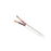 Bobina de 152 metros de cable, 18 AWG, 2 conductores, Uso INTEMPERIE tipo CM-CL2, de color blanco, para aplicaciones en alarmas de intrusión/Control de Acceso/Automatización/ Interfonos y TV porteros/ Audio /Voceo.