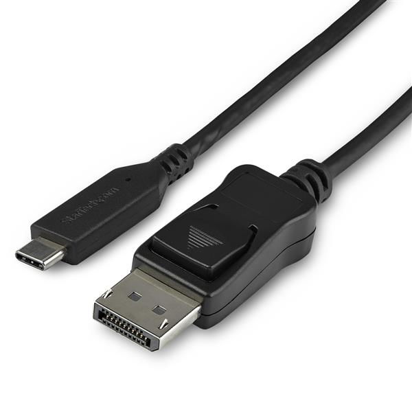 StarTech.com CDP2DP141MB adaptador de cable de vídeo 1 m DisplayPort USB Tipo C Negro StarTech.com CDP2DP141MB adaptador de cable de vídeo 1 m DisplayPort USB Tipo C Negro