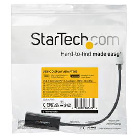 StarTech.com Adaptador Gráfico USB-C a DisplayPort - 8K 30Hz StarTech.com Adaptador Gráfico USB-C a DisplayPort - 8K 30Hz