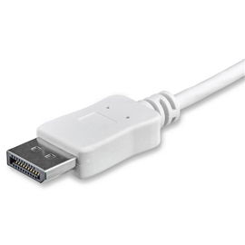 StarTech.com Cable de 1m USB-C a DisplayPort - 4K 60Hz - Blanco