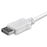 StarTech.com Cable de 1m USB-C a DisplayPort - 4K 60Hz - Blanco