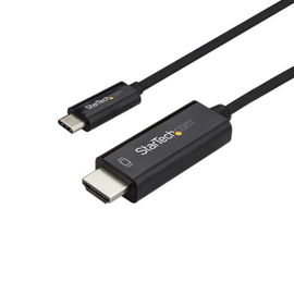 StarTech.com Cable Adaptador de 3m USB-C a HDMI 4K 60Hz - Negro - Cable USB Tipo C a HDMI - Cable Conversor de Vídeo USBC StarTech.com Cable Adaptador de 3m USB-C a HDMI 4K 60Hz - Negro - Cable USB Tipo C a HDMI - Cable Conversor de Vídeo USBC