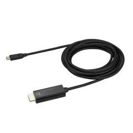 StarTech.com Cable Adaptador de 3m USB-C a HDMI 4K 60Hz - Negro - Cable USB Tipo C a HDMI - Cable Conversor de Vídeo USBC StarTech.com Cable Adaptador de 3m USB-C a HDMI 4K 60Hz - Negro - Cable USB Tipo C a HDMI - Cable Conversor de Vídeo USBC