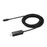 StarTech.com Cable Adaptador de 3m USB-C a HDMI 4K 60Hz - Negro - Cable USB Tipo C a HDMI - Cable Conversor de Vídeo USBC
