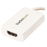 StarTech.com Adaptador Gráfico USB-C a HDMI con Entrega de Potencia - Adaptador de Vídeo USBC a HDMI con Power Delivery - 4K 60Hz - Blanco