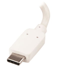StarTech.com Adaptador Gráfico USB-C a HDMI con Entrega de Potencia - Adaptador de Vídeo USBC a HDMI con Power Delivery - 4K 60Hz - Blanco StarTech.com Adaptador Gráfico USB-C a HDMI con Entrega de Potencia - Adaptador de Vídeo USBC a HDMI con Power Delivery - 4K 60Hz - Blanco