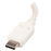 StarTech.com Adaptador Gráfico USB-C a HDMI con Entrega de Potencia - Adaptador de Vídeo USBC a HDMI con Power Delivery - 4K 60Hz - Blanco