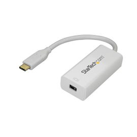 StarTech.com Adaptador USBC a Mini DisplayPort - Adaptador de Vídeo USB Tipo C a Mini DP - 4K 60Hz - Blanco StarTech.com Adaptador USBC a Mini DisplayPort - Adaptador de Vídeo USB Tipo C a Mini DP - 4K 60Hz - Blanco