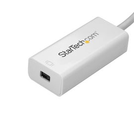 StarTech.com Adaptador USBC a Mini DisplayPort - Adaptador de Vídeo USB Tipo C a Mini DP - 4K 60Hz - Blanco
