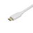 StarTech.com Adaptador USBC a Mini DisplayPort - Adaptador de Vídeo USB Tipo C a Mini DP - 4K 60Hz - Blanco