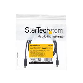 StarTech.com Cable Adaptador de 1m USB-C a Mini DisplayPort 4K 60Hz - Negro - Cable USB Tipo C a mDP - Cable de Vídeo USBC StarTech.com Cable Adaptador de 1m USB-C a Mini DisplayPort 4K 60Hz - Negro - Cable USB Tipo C a mDP - Cable de Vídeo USBC