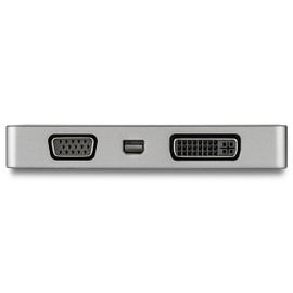 StarTech.com Adaptador USB-C de Vídeo Multipuertos - de Aluminio - 4K 30Hz - Gris Espacial