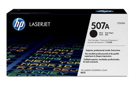 HP 507A - Negro - original - LaserJet - cartucho de tóner (CE400A) - para Color LaserJet Enterprise MFP M575; LaserJet Enterprise Flow MFP M575