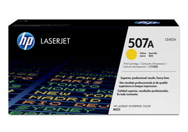 HP 507A - Amarillo - original - LaserJet - cartucho de tóner (CE402A) - para Color LaserJet Enterprise MFP M575; LaserJet Enterprise Flow MFP M575