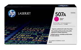 HP 507A - Magenta - original - LaserJet - cartucho de tóner (CE403A) - para Color LaserJet Enterprise MFP M575; LaserJet Enterprise Flow MFP M575 HP 507A - Magenta - original - LaserJet - cartucho de tóner (CE403A) - para Color LaserJet Enterprise MFP M575; LaserJet Enterprise Flow MFP M575