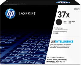 HP 37X - Alto rendimiento - negro - original - LaserJet - cartucho de tóner (CF237X) gobierno de EE. UU. - para LaserJet Enterprise M608, M609, MFP M631, MFP M632, MFP M633