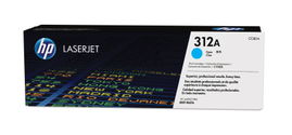 HP 312A - Cián - original - LaserJet - cartucho de tóner (CF381A) - para Color LaserJet Pro MFP M476dn, MFP M476dw, MFP M476nw